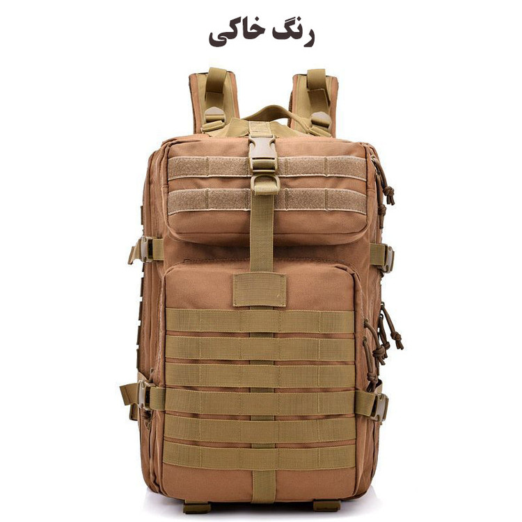 کوله پشتی کوهنوردی 50 لیتری مدل تاکتیکال