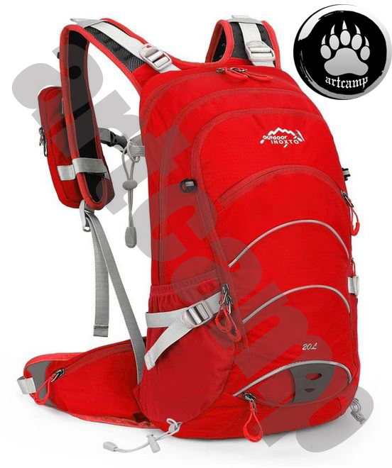 کوله پشتی دوچرخه سواری ضد آب رنگ قرمز