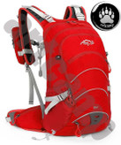 کوله پشتی دوچرخه سواری ضد آب رنگ قرمز