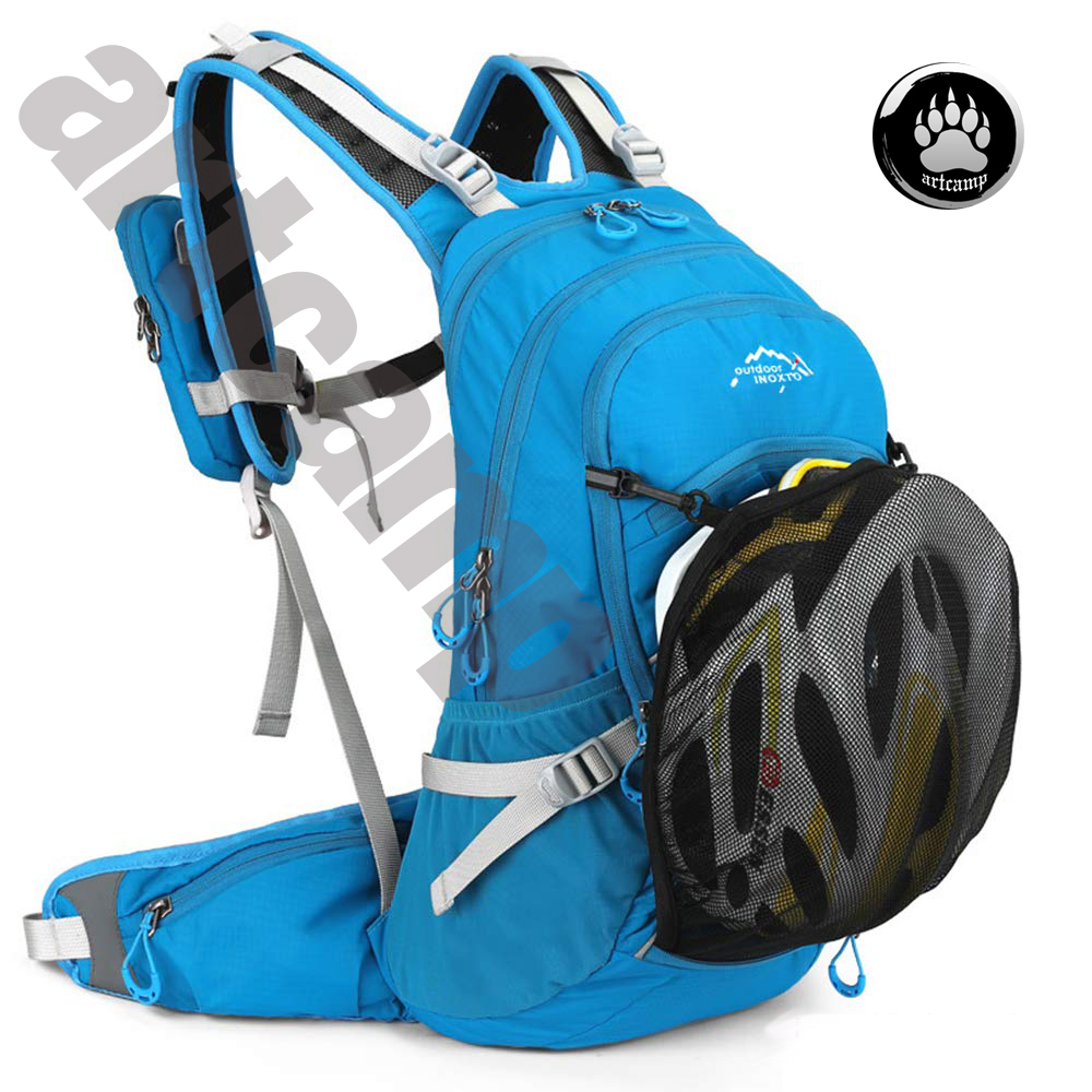 کوله پشتی دوچرخه سواری ضد آب رنگ آبی