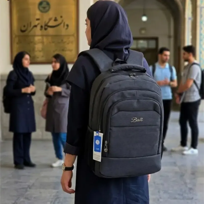 کوله پشتی اسپرت ضدآب مدل لپ تاپ و تبلت سه خانه جادار