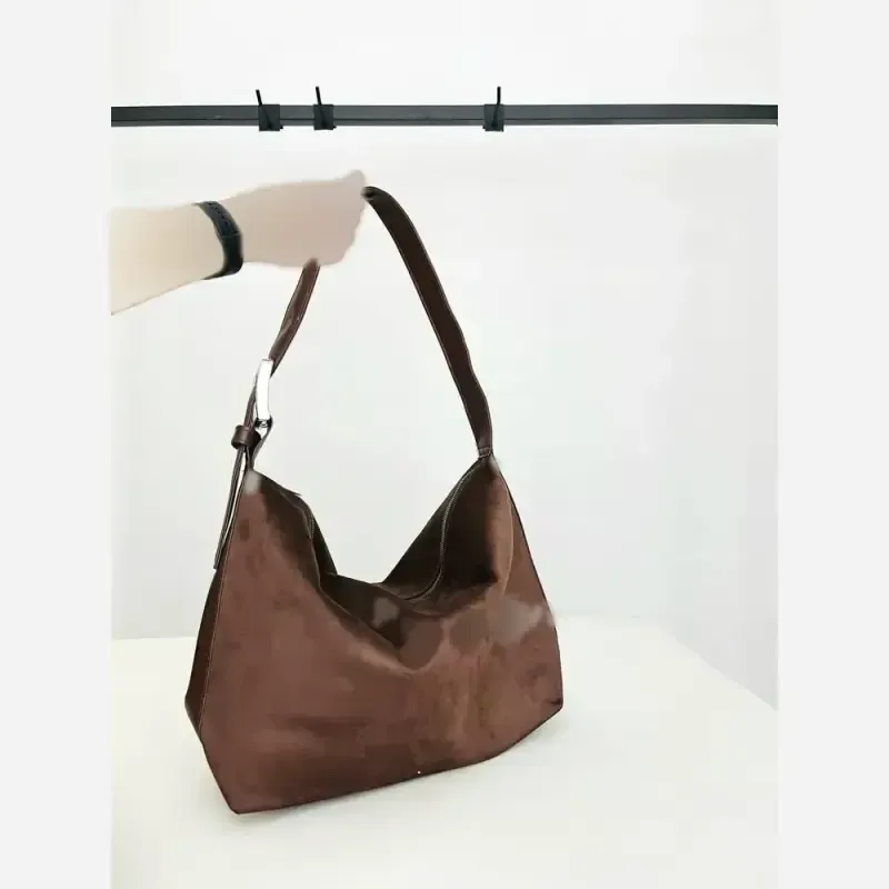 کیف زنانه جیر تک سگک شکلاتی