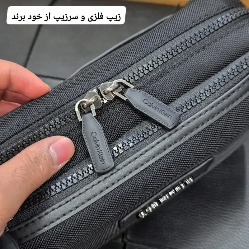 کیف دوشی دستی اسپرت کلوین کلاین پارچه برزنتی آب گریز سه کاره