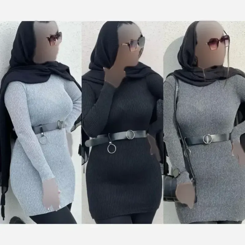 گپ بافت نیمه بلند زنانه بافت درجه یک فری سایز